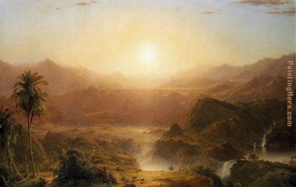 Frederic Edwin Church The Andes of Ecuador